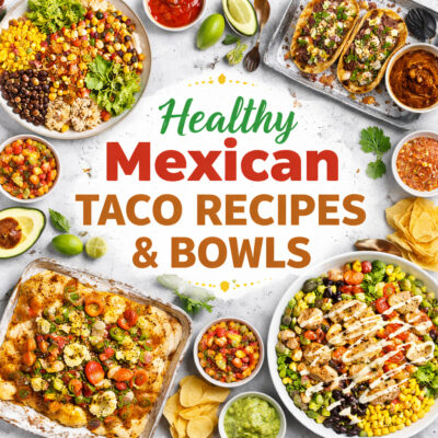 Healthy Mexican Taco Recipes & Bowls (Birria, Burritos, Nachos & More)